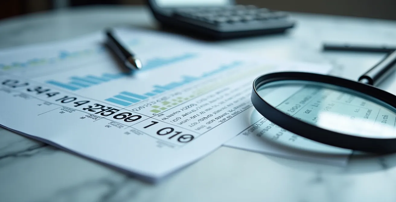 Analyse détaillée de relevés bancaires pour un crédit immobilier